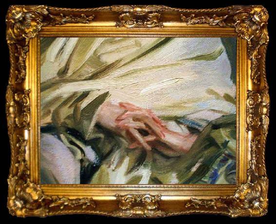 framed  John Singer Sargent Repose, ta009-2